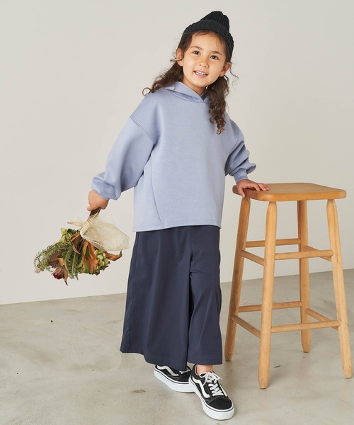 ＆yam（アンドヤム）の「撥水素材　ナイロンストレッチガウチョパンツ（その他パンツ・キッズ・ブラック/ブルー/グリーン・120-130cm/150-160cm/110-120cm/130-140cm/140-150cm）」の5枚目の写真