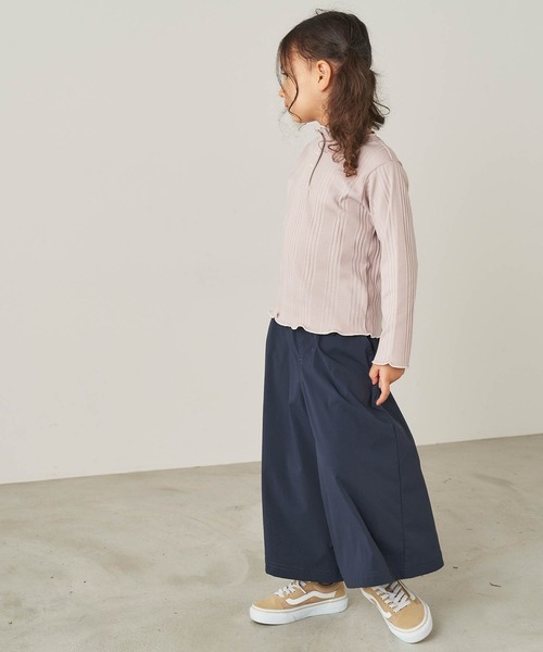 ＆yam（アンドヤム）の「撥水素材　ナイロンストレッチガウチョパンツ（その他パンツ・キッズ・ブラック/ブルー/グリーン・120-130cm/150-160cm/110-120cm/130-140cm/140-150cm）」の8枚目の写真