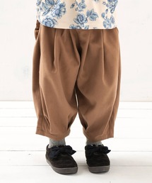 la poche biscuit | 起毛ツイード8分丈タックパンツ(その他パンツ)
