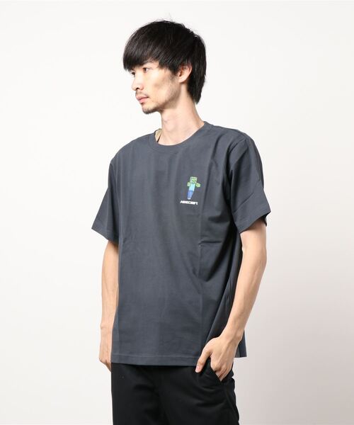 Minecraft マインクラフト ゾンビtシャツ バックプリント Tシャツ カットソー Ruggedworks ラゲッドワークス のファッション通販 Zozotown