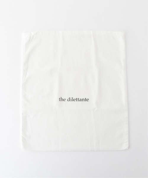 EDIFICE（エディフィス）の「【THE DILETTANTE / ザ ディレッタント】DRAWING POCHETTE ツイルキャンバス（ハンドバッグ・メンズ・アイボリー・FREE）」の7枚目の写真