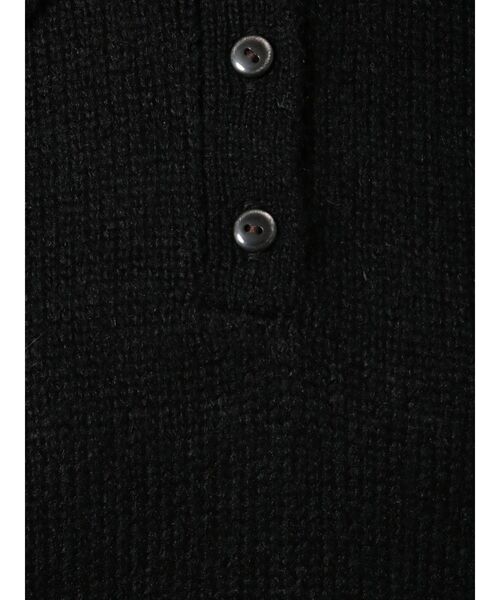 merry jenny（メリージェニー）の「モヘアルージーカラーニット（ニット/セーター・レディース・ブラック/ベージュ/アイボリー・FREE）」の11枚目の写真