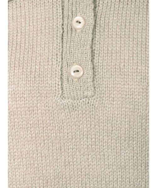 merry jenny（メリージェニー）の「モヘアルージーカラーニット（ニット/セーター・レディース・ブラック/ベージュ/アイボリー・FREE）」の20枚目の写真