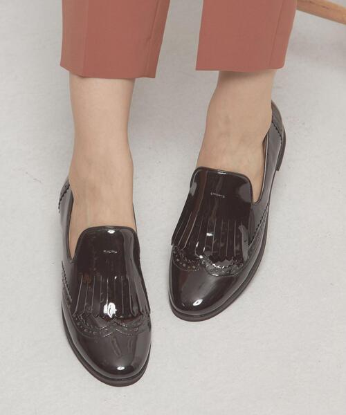 closet story（クローゼットストーリー）の「＜closet story（クローゼットストーリー）＞ウィングチップ タッセル ローファー（ローファー・レディース・ブラック/モカ・23.5cm/24cm/24.5cm/23cm）」の13枚目の写真