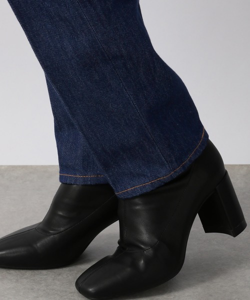 LOWRYS FARM(ローリーズファーム)の「ストレートデニムパンツ(デニムパンツ・レディース・ブラック/ワンウォッシュ/キナリ・マルチサイズ)」の10枚目の写真