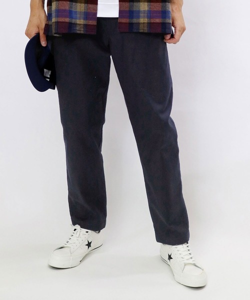 Grand PARK（グランドパーク）の「ツイルストレッチイージーテーパードパンツ（チノパンツ・メンズ・ベージュ/チャコールグレー/ネイビー/グレー・SMALL/MEDIUM/LARGE）」の4枚目の写真