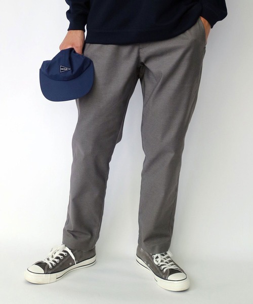 Grand PARK（グランドパーク）の「ツイルストレッチイージーテーパードパンツ（チノパンツ・メンズ・ベージュ/チャコールグレー/ネイビー/グレー・SMALL/MEDIUM/LARGE）」の2枚目の写真