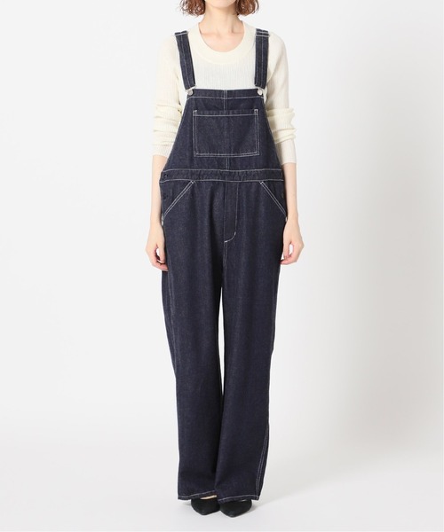 IENA（イエナ）の「デニムサロペット◆（サロペット/オーバーオール・レディース・ネイビー/ブラック・36/38）」の5枚目の写真