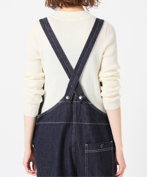 IENA（イエナ）の「デニムサロペット◆（サロペット/オーバーオール・レディース・ネイビー/ブラック・36/38）」の8枚目の写真