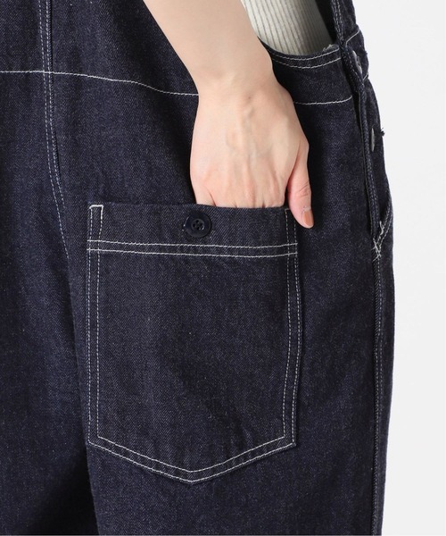 IENA（イエナ）の「デニムサロペット◆（サロペット/オーバーオール・レディース・ネイビー/ブラック・36/38）」の9枚目の写真