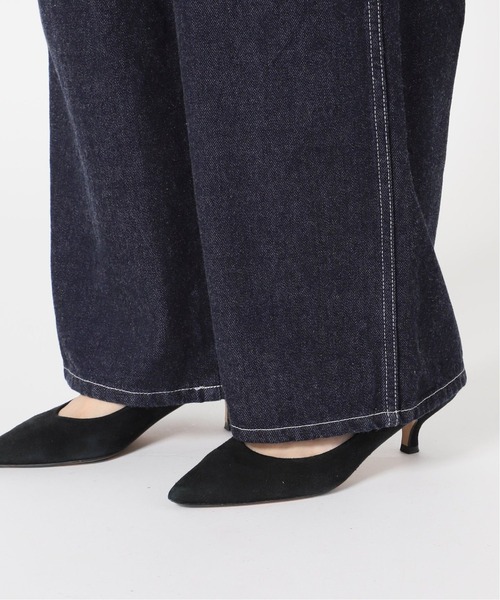 IENA（イエナ）の「デニムサロペット◆（サロペット/オーバーオール・レディース・ネイビー/ブラック・36/38）」の16枚目の写真