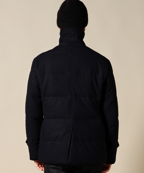 BEAUTY&YOUTH UNITED ARROWS（ビューティーアンドユースユナイテッドアローズ）の「BY TW/フラノ ダウン ショート コート ◆（ダウンジャケット/コート・メンズ・ダークグレー/ネイビー・SMALL/LARGE/X-LARGE/MEDIUM）」の17枚目の写真