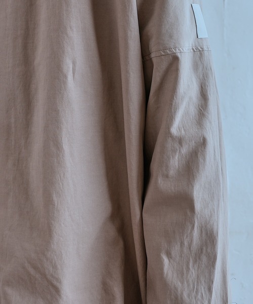 ESSAY(エッセイ)の「【ESSAY / エッセイ】MID BALLON SHIRT(バルーンシャツ)(シャツ/ブラウス・メンズ・ベージュ/インディゴブルー・2/3)」の22枚目の写真