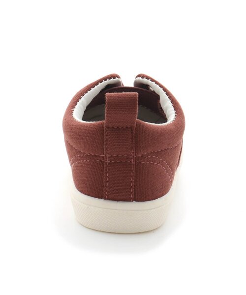 Ampersand（アンパサンド）の「撥水キャンバススニーカー(ベビーサイズ)（スニーカー・キッズ・レッド/チャコール/キャメル/ベージュ/カーキ/イエロー・13/15 /14）」の8枚目の写真