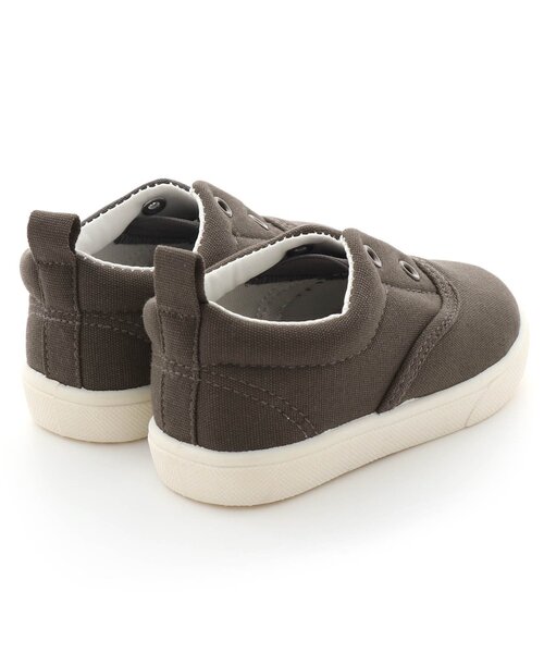 Ampersand（アンパサンド）の「撥水キャンバススニーカー(ベビーサイズ)（スニーカー・キッズ・レッド/チャコール/キャメル/ベージュ/カーキ/イエロー・13/15 /14）」の12枚目の写真