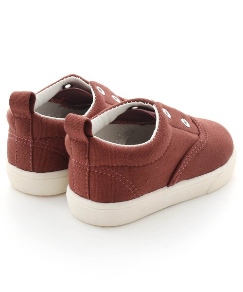 Ampersand（アンパサンド）の「撥水キャンバススニーカー(ベビーサイズ)（スニーカー・キッズ・レッド/チャコール/キャメル/ベージュ/カーキ/イエロー・13/15 /14）」の14枚目の写真
