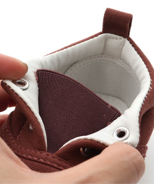 Ampersand（アンパサンド）の「撥水キャンバススニーカー(ベビーサイズ)（スニーカー・キッズ・レッド/チャコール/キャメル/ベージュ/カーキ/イエロー・13/15 /14）」の18枚目の写真