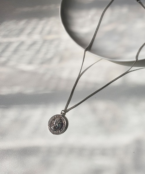 CEMONEMO（セモネモ）の「エリザベス コイン ペンダント ネックレス（ネックレス・レディース・ゴールド/シルバー・FREE）」の13枚目の写真