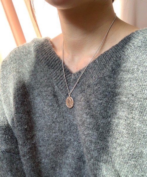 CEMONEMO（セモネモ）の「エリザベス コイン ペンダント ネックレス（ネックレス・レディース・ゴールド/シルバー・FREE）」の3枚目の写真