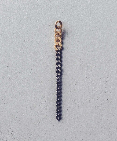 and cloud(アンドクラウド)の「Gradation Long Pierce M / Single(ピアス(片耳用)・レディース・シルバー/シルバー系その他/イエローゴールド/ゴールド系その他・FREE)」の4枚目の写真