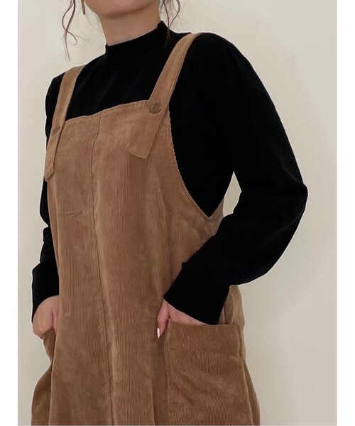 SHOO・LA・RUE(シューラルー)の「◆ちくちくしにくい!ベーシックなモックネックニット(ニット/セーター・レディース・ブラック/アイボリー/ピンク系その他/ベージュ系その他2・02/03/04/05)」の6枚目の写真