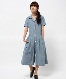 BEAMS BOY | ●NEEDLES WOMEN / シャンブレー ロンパース SP(つなぎ/オールインワン)