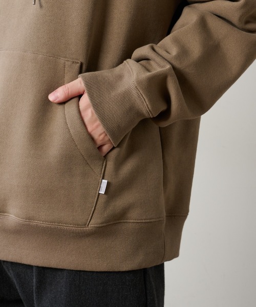 CIAOPANIC TYPY（チャオパニックティピー）の「USAコットン裏起毛 プルパーカー（パーカー・メンズ・ブラック/グレイッシュベージュ/オレンジ・SMALL/MEDIUM/LARGE）」の8枚目の写真