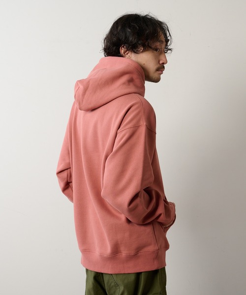 CIAOPANIC TYPY（チャオパニックティピー）の「USAコットン裏起毛 プルパーカー（パーカー・メンズ・ブラック/グレイッシュベージュ/オレンジ・SMALL/MEDIUM/LARGE）」の12枚目の写真