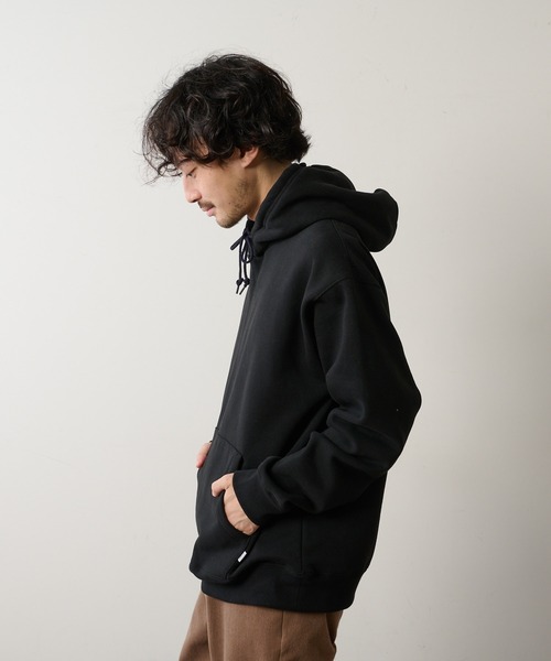 CIAOPANIC TYPY（チャオパニックティピー）の「USAコットン裏起毛 プルパーカー（パーカー・メンズ・ブラック/グレイッシュベージュ/オレンジ・SMALL/MEDIUM/LARGE）」の17枚目の写真