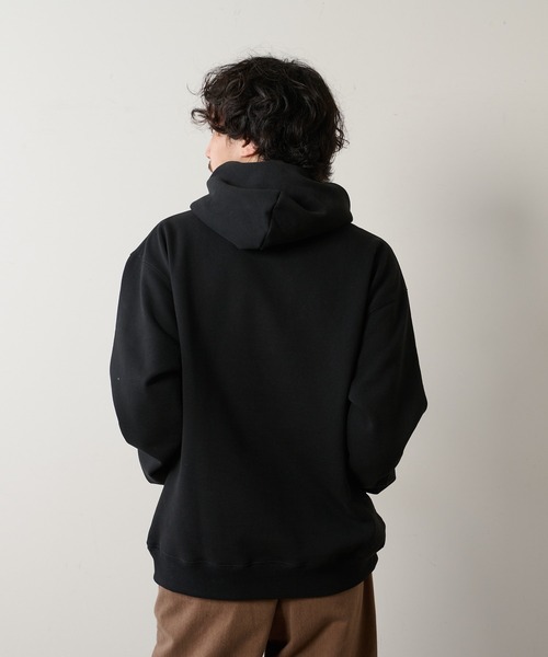 CIAOPANIC TYPY（チャオパニックティピー）の「USAコットン裏起毛 プルパーカー（パーカー・メンズ・ブラック/グレイッシュベージュ/オレンジ・SMALL/MEDIUM/LARGE）」の18枚目の写真