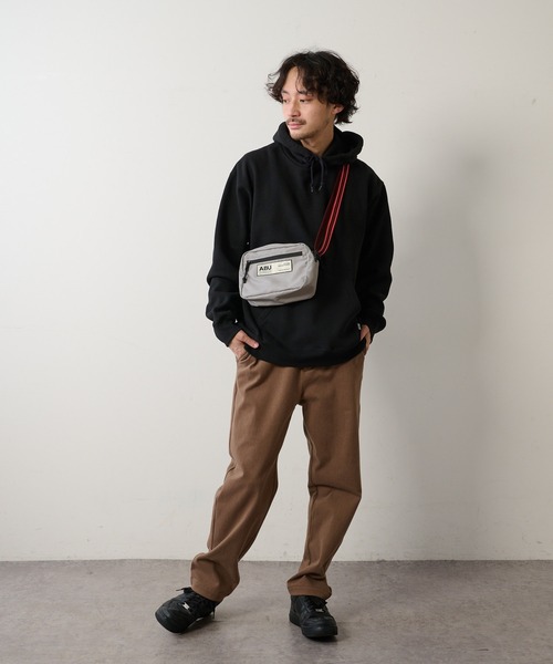 CIAOPANIC TYPY（チャオパニックティピー）の「USAコットン裏起毛 プルパーカー（パーカー・メンズ・ブラック/グレイッシュベージュ/オレンジ・SMALL/MEDIUM/LARGE）」の19枚目の写真