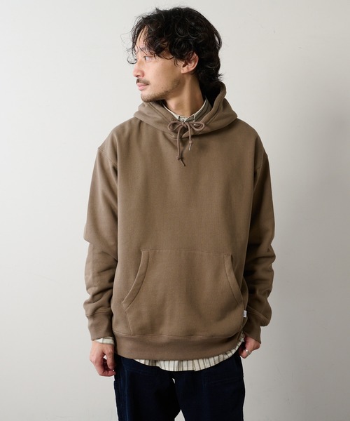 CIAOPANIC TYPY（チャオパニックティピー）の「USAコットン裏起毛 プルパーカー（パーカー・メンズ・ブラック/グレイッシュベージュ/オレンジ・SMALL/MEDIUM/LARGE）」の22枚目の写真