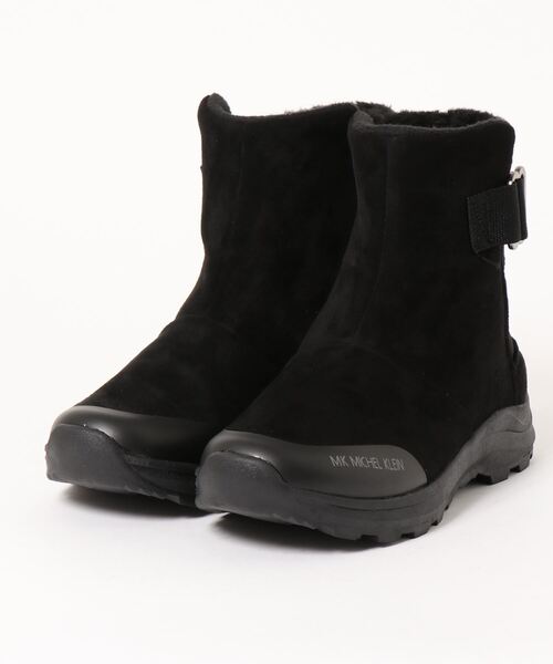 MICHEL KLEIN（ミッシェル・クラン）の「《MICHEL KLEIN》婦人カジュアルブーツ　ボア付き MK-5014（ブーツ・レディース・ブラック/ベージュ・23.5cm/23.0cm/24.0cm）」の2枚目の写真