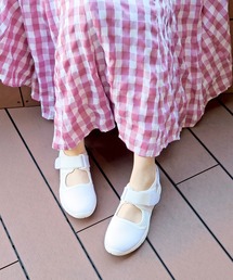 enchanted | エコデニムベルクロストラップスニーカー(スニーカー)