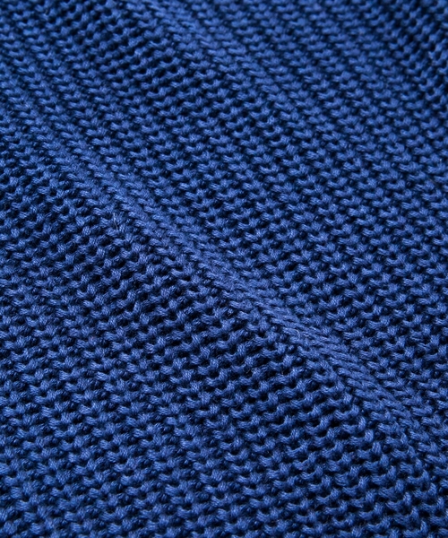 BEAUTY&YOUTH UNITED ARROWS（ビューティーアンドユースユナイテッドアローズ）の「【WEB限定】by ∴ ハーフミラノリブ×アゼ ニット（ニット/セーター・メンズ・ブラック/グレー/ネイビー・MEDIUM/SMALL/LARGE）」の5枚目の写真