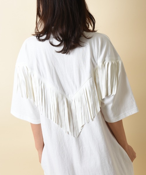 SUPERTHANKS（スーパーサンクス）の「【ＳＵＰＥＲＴＨＡＮＫＳ】ＳＵＥＤＥ　ＭＯＣＫＮＥＣＫ　ＯＮＥ－ＰＩＥＣＥ（ワンピース・レディース・ホワイト/ブラック/ブラウン・FREE）」の12枚目の写真