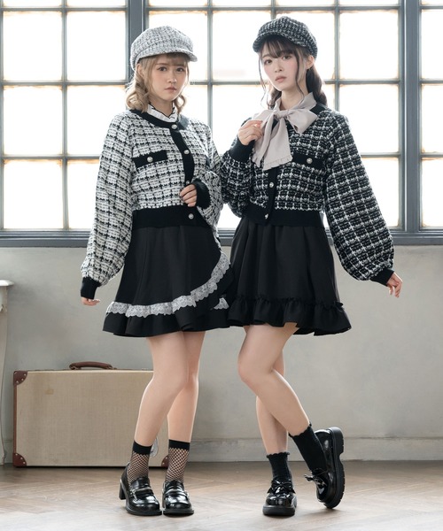 専用２点 未使用 bedsidedrama カーディガン ボレロ セール】アソートポロニットカーディガン（カーディガン/ボレロ