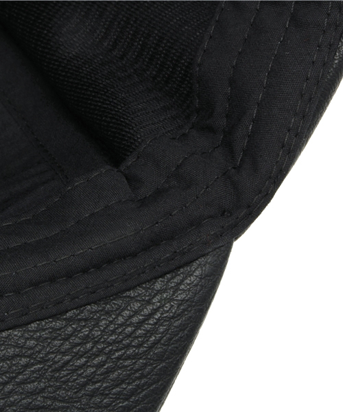 WEGO(ウィゴー)の「WEGO/フェイクレザーベースボールキャップ(キャップ・メンズ・ホワイト/ブラック・FREE)」の7枚目の写真