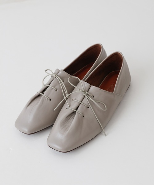 CIAOPANIC TYPY(チャオパニックティピー)の「レースアップバブーシュ(その他シューズ・レディース・ブラック/アイボリー/グレイッシュベージュ・38/36/37)」の13枚目の写真