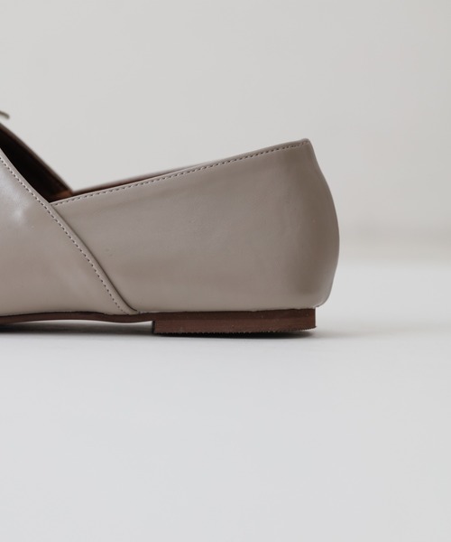 CIAOPANIC TYPY(チャオパニックティピー)の「レースアップバブーシュ(その他シューズ・レディース・ブラック/アイボリー/グレイッシュベージュ・38/36/37)」の15枚目の写真