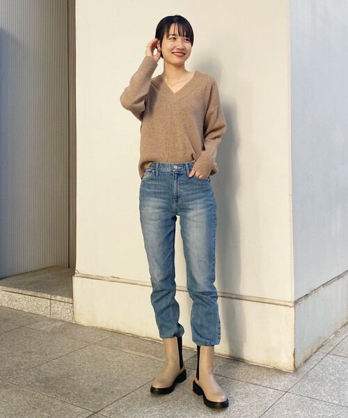 OPAQUE.CLIP(オペークドットクリップ)の「◆ボリュームソールサイドゴアブーツ(ブーツ・レディース・ベージュ系その他/ブラック系・02/03)」の18枚目の写真