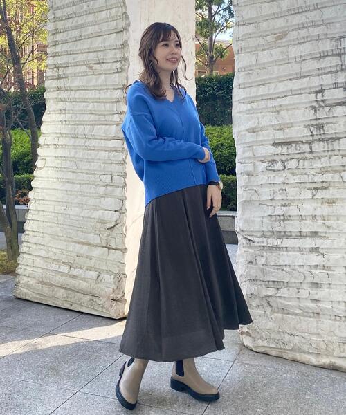 OPAQUE.CLIP(オペークドットクリップ)の「◆ボリュームソールサイドゴアブーツ(ブーツ・レディース・ベージュ系その他/ブラック系・02/03)」の4枚目の写真