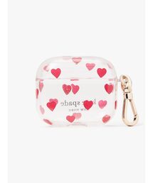 【kate spade】AirPods Pro 2 ケース ハート グリッター katespade＊グリッターハート型＊Airpods Pro Gen 2 ケース
