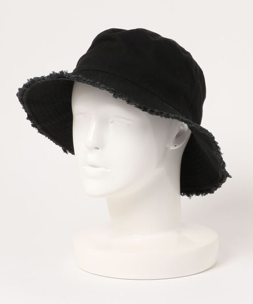HONEYSUCKLE ROSE（ハニーサックルローズ）の「【HONEYSUCKLE ROSE】フリンジバケットハット（ハット・レディース・ブラック/ブラウン/キナリ・フリー）」の2枚目の写真