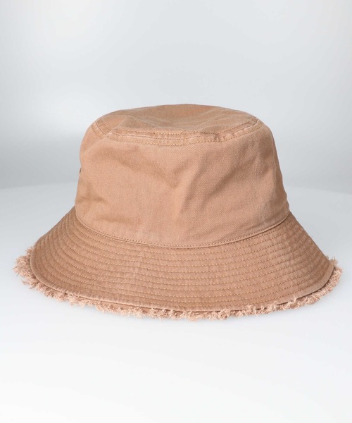 HONEYSUCKLE ROSE（ハニーサックルローズ）の「【HONEYSUCKLE ROSE】フリンジバケットハット（ハット・レディース・ブラック/ブラウン/キナリ・フリー）」の9枚目の写真