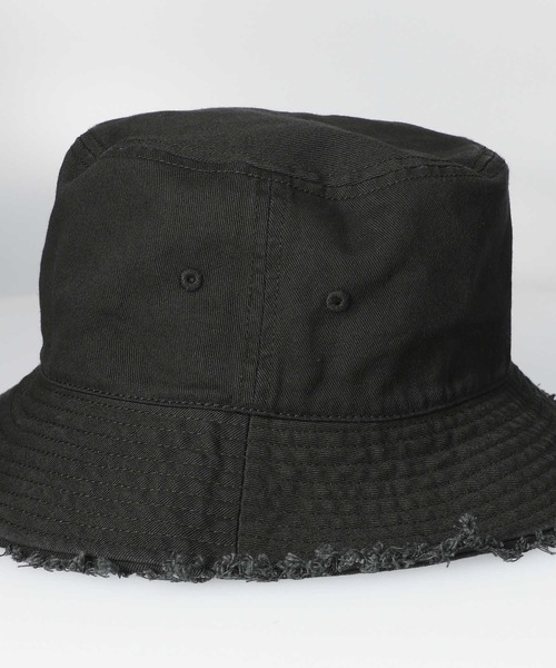 HONEYSUCKLE ROSE（ハニーサックルローズ）の「【HONEYSUCKLE ROSE】フリンジバケットハット（ハット・レディース・ブラック/ブラウン/キナリ・フリー）」の11枚目の写真