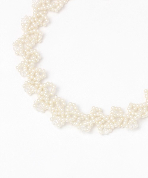 niko and...（ニコアンド）の「プチパール風ショートネックレス（ネックレス・レディース・その他1・0）」の2枚目の写真