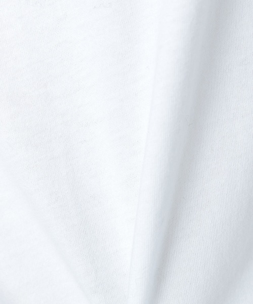 Champion(チャンピオン)の「【Champion(チャンピオン)】別注リンガーT(Tシャツ/カットソー・レディース・オフホワイト/ライトグレー/ブルー・FREE)」の10枚目の写真