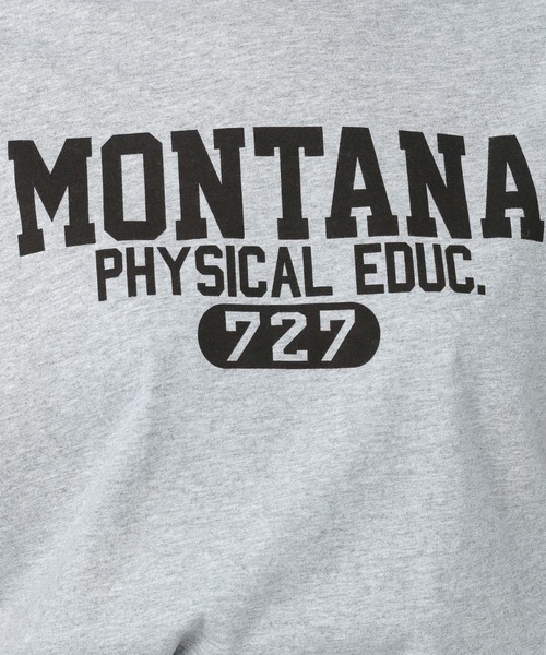 Champion(チャンピオン)の「【Champion(チャンピオン)】別注リンガーT(Tシャツ/カットソー・レディース・オフホワイト/ライトグレー/ブルー・FREE)」の21枚目の写真