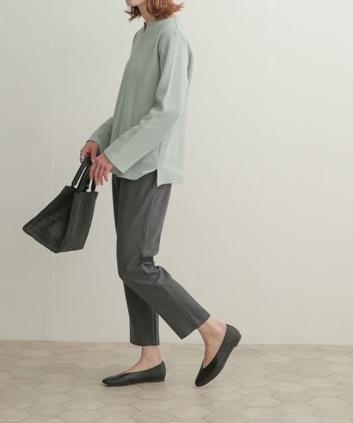 URBAN RESEARCH DOORS（アーバンリサーチドアーズ）の「ストレッチテーパードパンツ（その他パンツ・レディース・チャコールグレー/ブラック・1/0/00）」の15枚目の写真